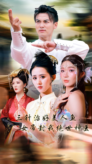三针治好美人鱼，女帝封我绝世神医（61集）女主角是谁