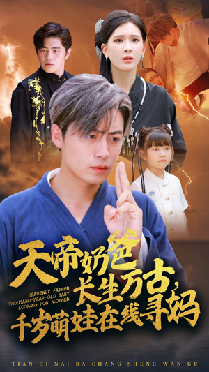 天帝奶爸长生万古，千岁萌娃在线寻妈（52集）免费热门短剧